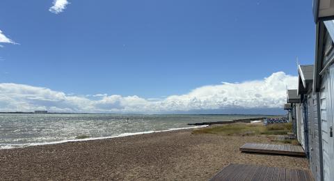 Mersea beach huts