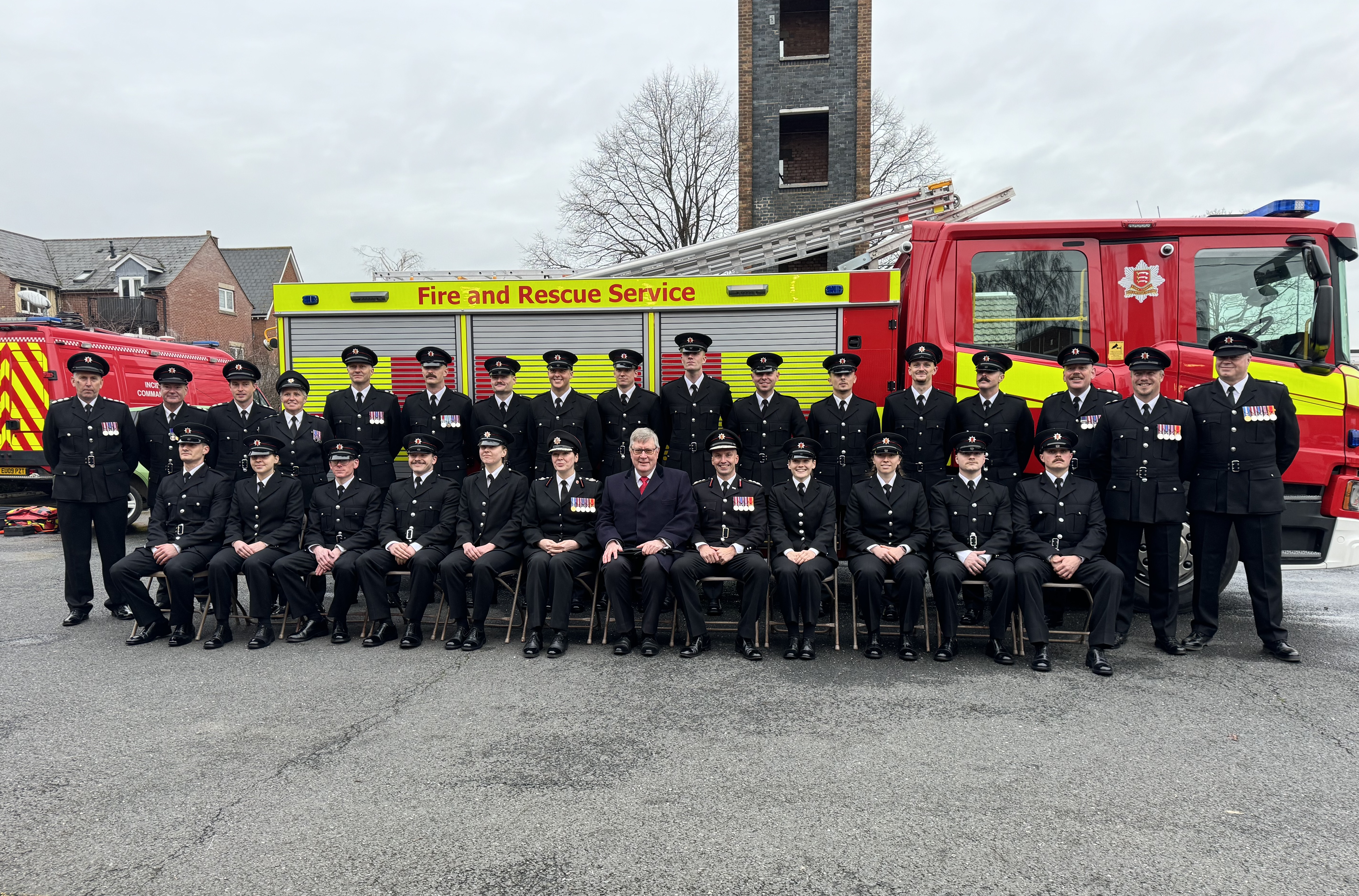 Wholetime passing out parade