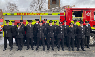 17 new firefighters at Passing Out Parade 