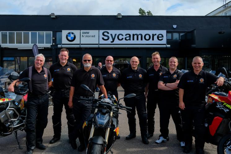 Essex County Fire and Rescue Service FireBike team 