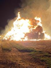 Woodham Walter stack fire 2