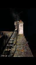 chimney fire Great Wakering March 2022